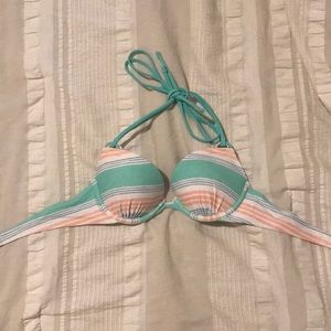 Stripped Aerie Bikini Top